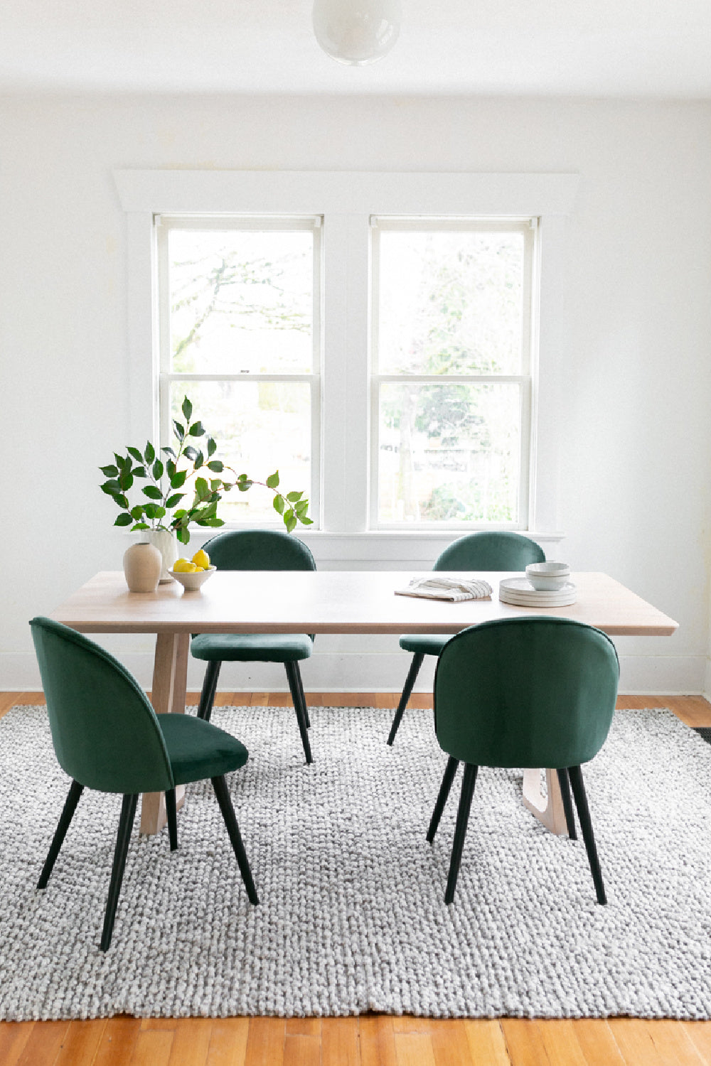 Rectangular Wooden Dining Table | Novi Living Silas | Oroa.com