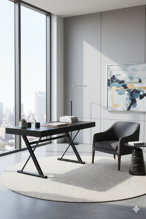 Trestle Framed Wooden Desk | Novi Living Profecto | Oroa.com