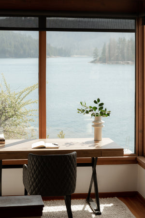 Trestle Framed Wooden Desk | Novi Living Profecto | Oroa.com