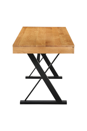 Trestle Framed Wooden Desk | Novi Living Profecto | Oroa.com