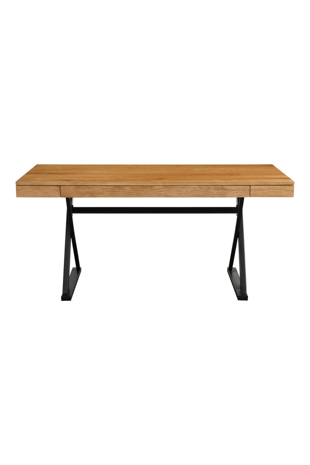 Trestle Framed Wooden Desk | Novi Living Profecto | Oroa.com