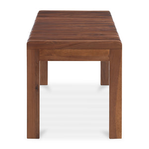 Modern European furniture - Solid Wood Slatted Bench - www.oroa.com