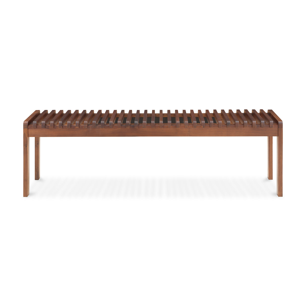 Modern European furniture - Solid Wood Slatted Bench - www.oroa.com