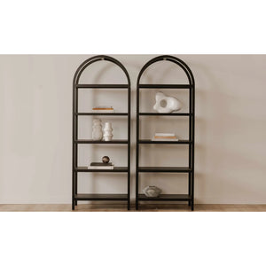   Modern European furniture - Solid Oak Arched Bookcase - www.oroa.com | Oroa.com