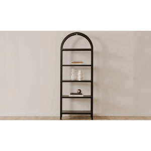   Modern European furniture - Solid Oak Arched Bookcase - www.oroa.com | Oroa.com