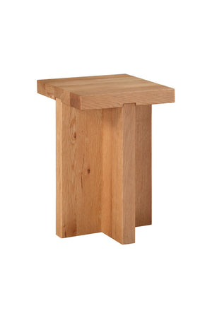 Modern European furniture - Natural Oak Square Coffee Table - www.oroa.com