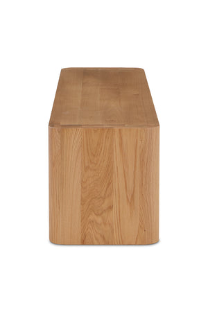 Solid Oak Dining Bench | Novi Living Post | Oroa.com