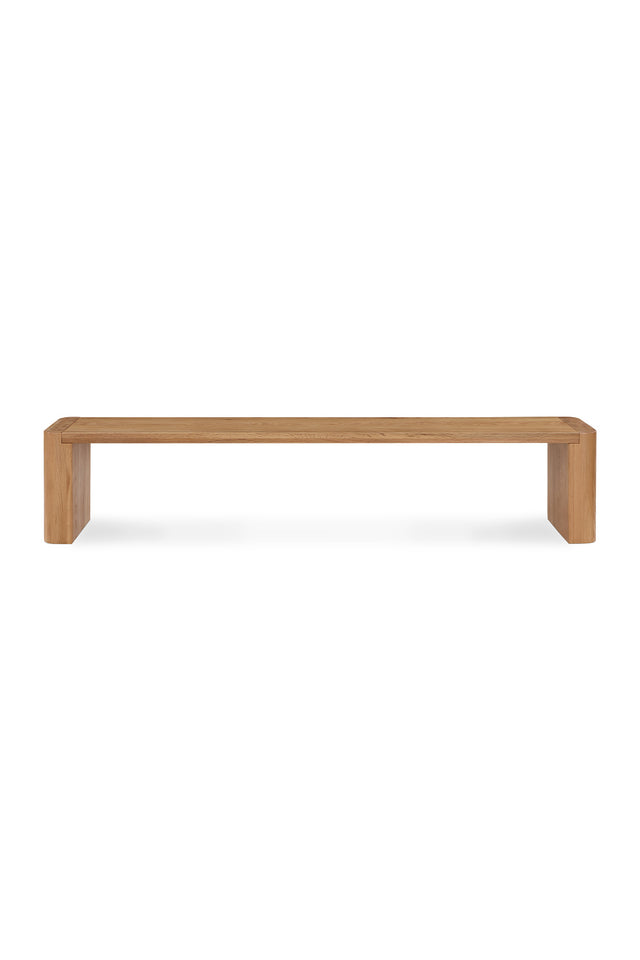 Solid Oak Dining Bench L | Novi Living Post | Oroa.com