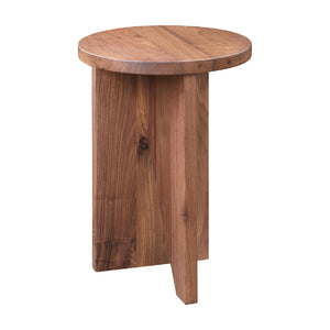 Modern European furniture - Wooden Cross-Base Accent Table - www.oroa.com