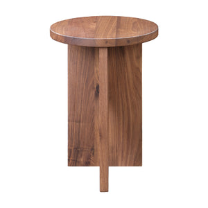 Modern European furniture - Wooden Cross-Base Accent Table - www.oroa.com