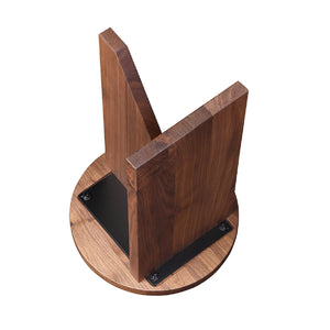 Modern European furniture - Wooden Cross-Base Accent Table - www.oroa.com