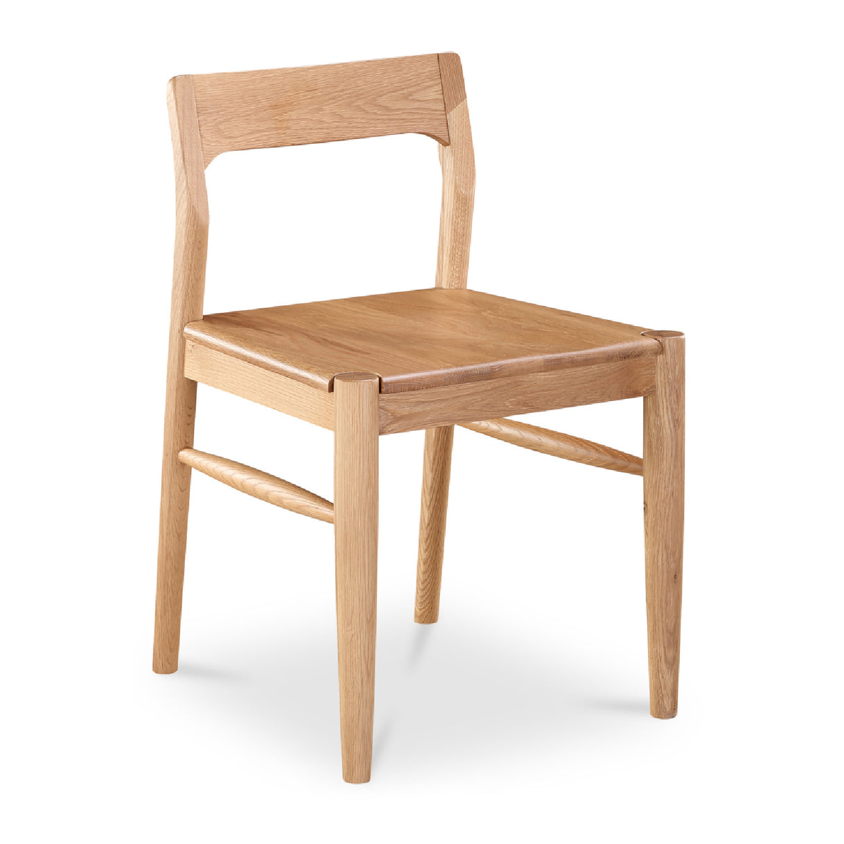 Modern European furniture - Solid Wood Open-Back Dining Chair - www.oroa.com
