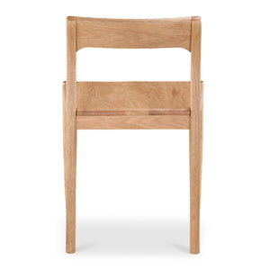 Modern European furniture - Solid Wood Open-Back Dining Chair - www.oroa.com
