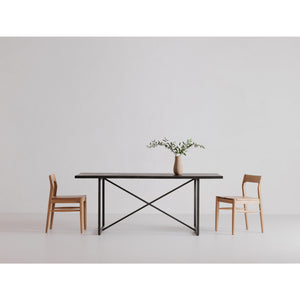 Modern European furniture - Solid Wood Open-Back Dining Chair - www.oroa.com