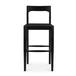 Solid Wood Open-Back Bar Stool | Novi Living Owing | Oroa.com