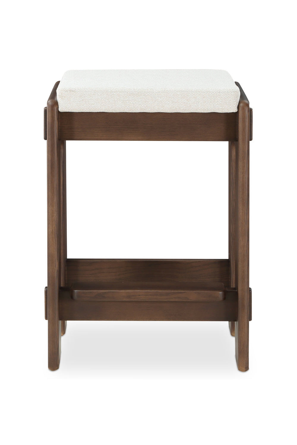 Modern European furniture - Wooden Padded Seat Counter Stool - www.oroa.com