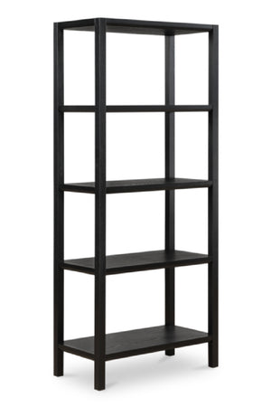 Oak Veneer Wood Bookcase | Nolan | Oroa.com
