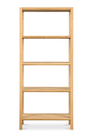 Oak Veneer Wood Bookcase | Nolan | Oroa.com
