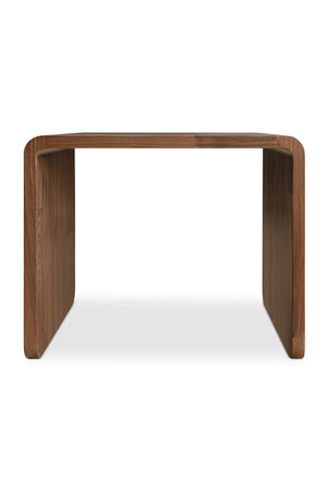 C-Shape Oak Side Table | Novi Living Carrie | Oroa.com