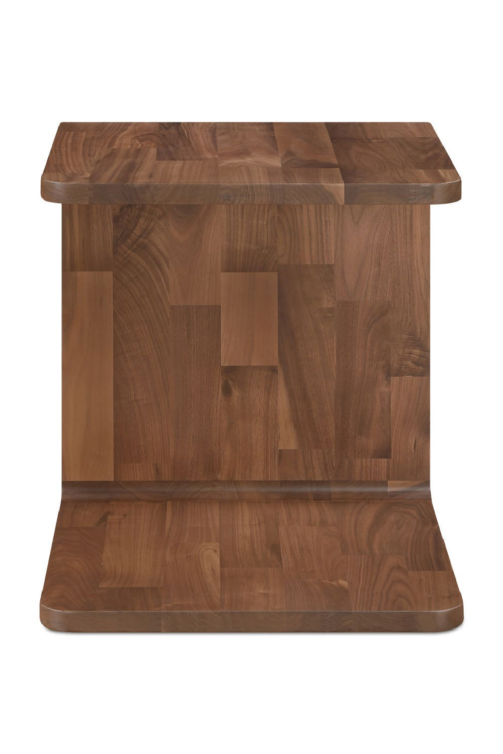 C-Shape Oak Side Table | Novi Living Carrie | Oroa.com