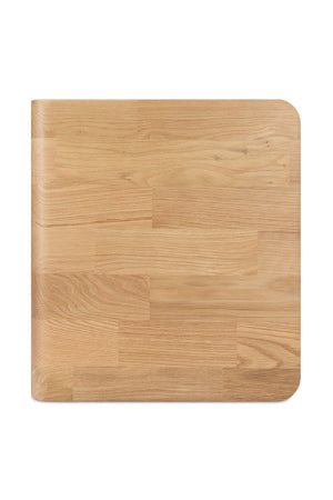 C-Shape Oak Side Table | Novi Living Carrie | Oroa.com