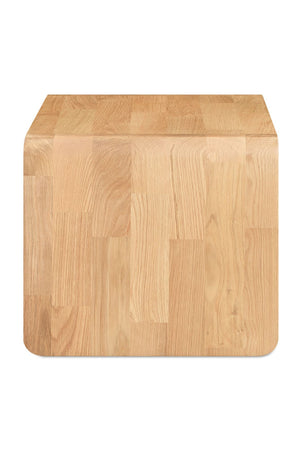C-Shape Oak Side Table | Novi Living Carrie | Oroa.com