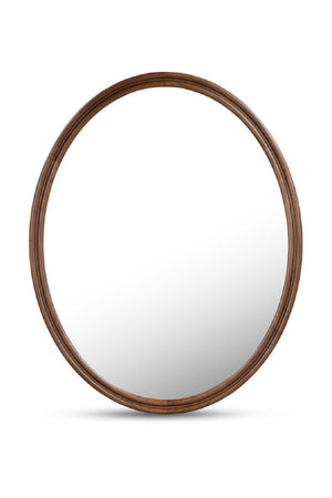  Modern European furniture - Oak Oval Wall Mirror - www.oroa.com | Oroa.com