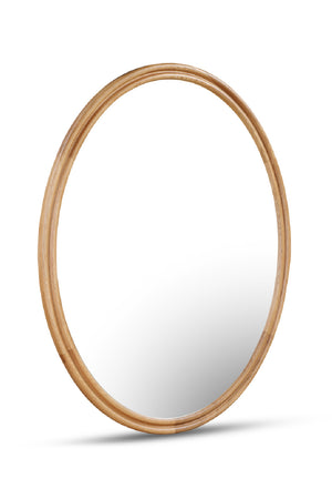   Modern European furniture - Oak Oval Wall Mirror - www.oroa.com | Oroa.com