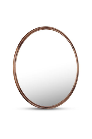   Modern European furniture - Oak Round Wall Mirror - www.oroa.com | Oroa.com