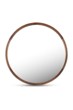   Modern European furniture - Oak Round Wall Mirror - www.oroa.com | Oroa.com