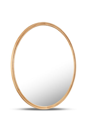   Modern European furniture - Oak Round Wall Mirror - www.oroa.com | Oroa.com