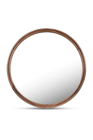   Modern European furniture - Oak Round Wall Mirror - www.oroa.com | Oroa.com