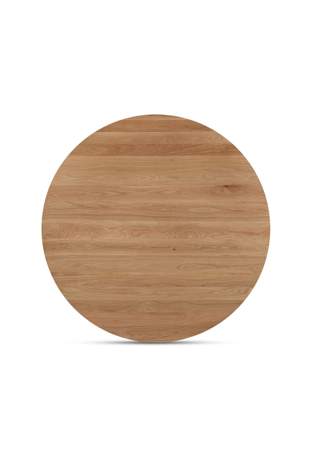 Solid Oak Round Coffee Table | Novi Living Alden | Oroa.com