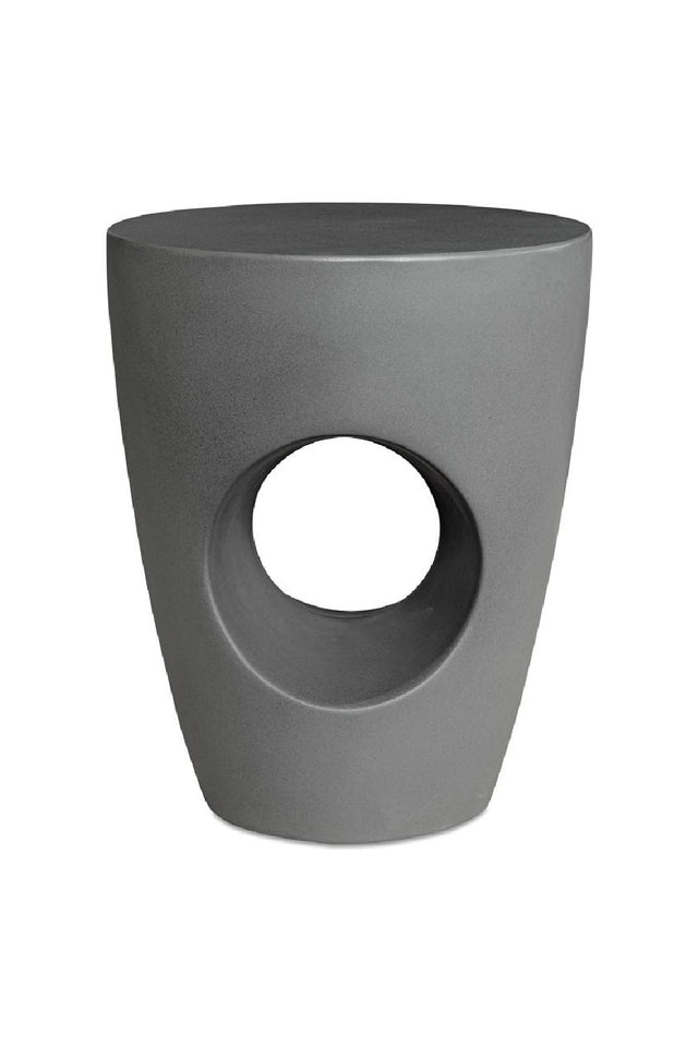 Modern European furniture - Round Cutout Indoor/Outdoor Stool - www.oroa.com