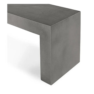   Modern European furniture - 3-Seater Concrete Indoor/Outdoor Bench - www.oroa.com | Oroa.com