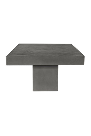 Modern European furniture - Gray Concrete Outdoor Coffee Table - www.oroa.com