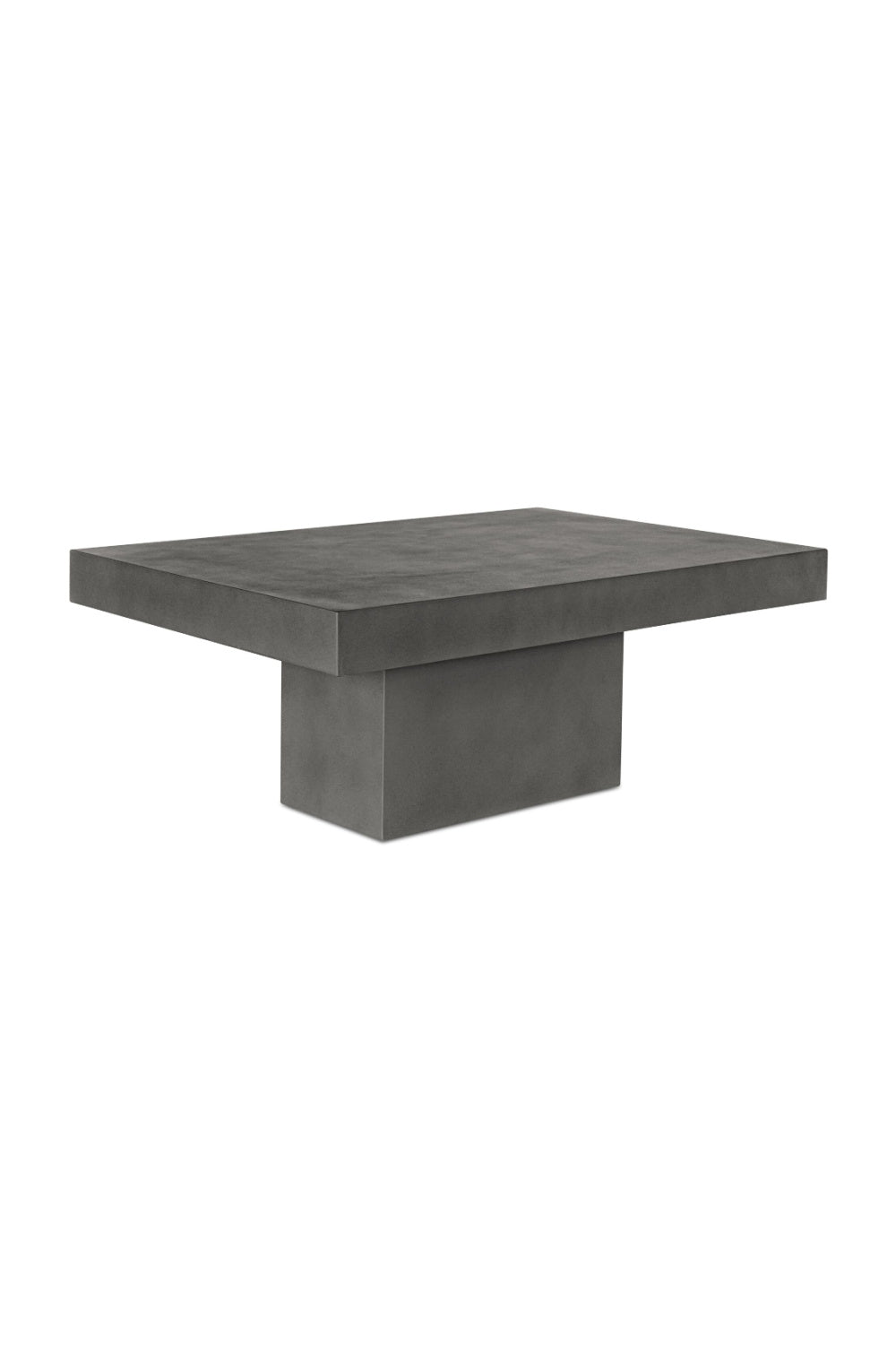 Modern European furniture - Gray Concrete Outdoor Coffee Table - www.oroa.com