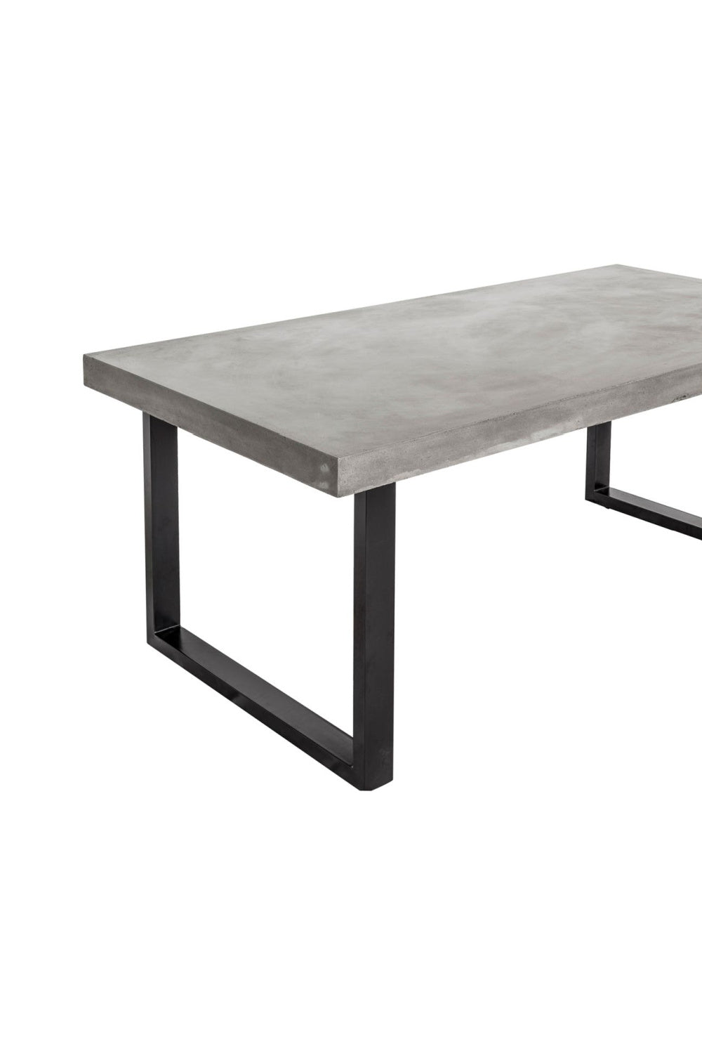 Gray Cement Indoor/Outdoor Dining Table L | Novi Living Jedrik | Oroa.com
