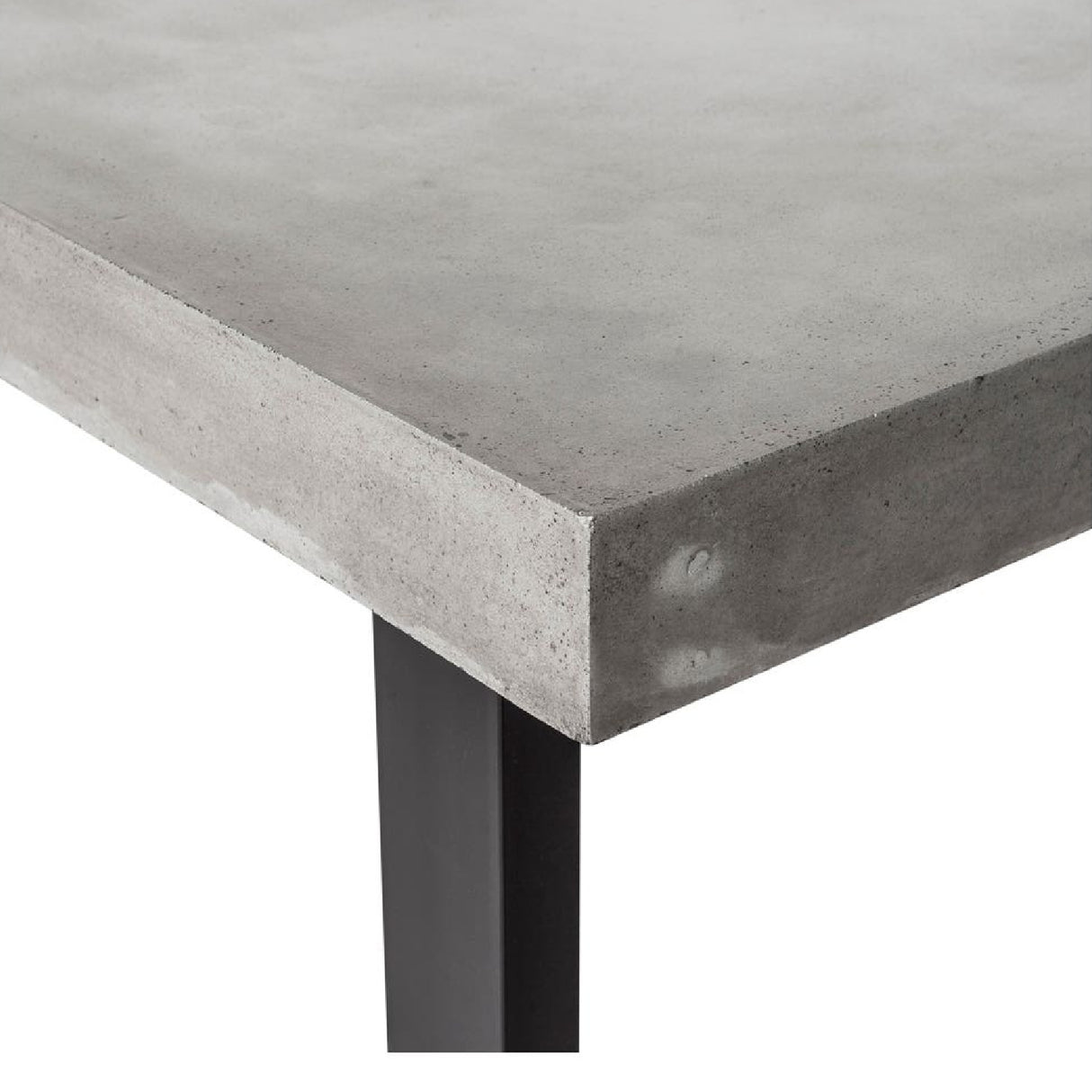   Modern European furniture - Gray Cement Indoor/Outdoor Dining Table L - www.oroa.com | Oroa.com