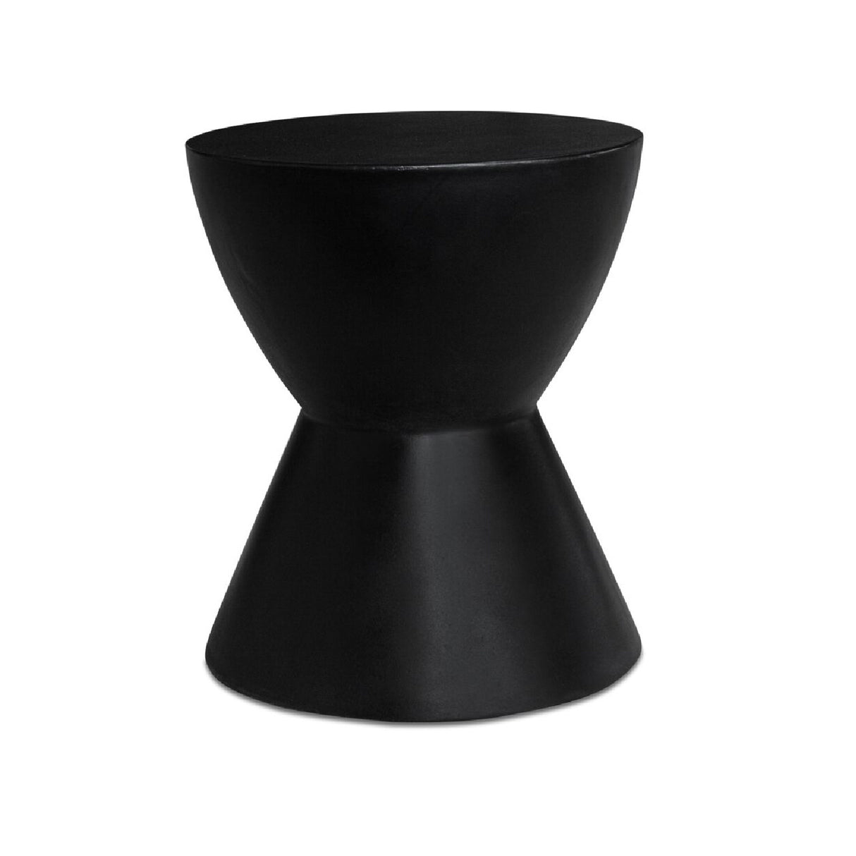 Contoured Indoor/Outdoor Stool | Novi Living Hourglass | Oroa.com