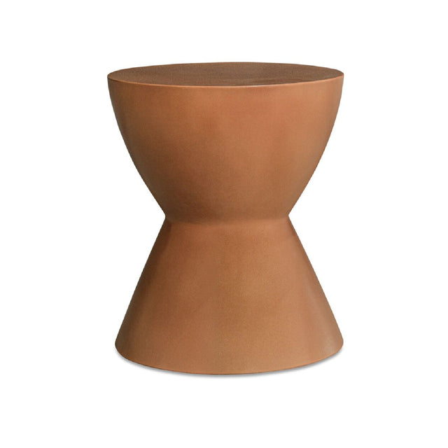 Contoured Indoor/Outdoor Stool | Novi Living Hourglass | Oroa.com