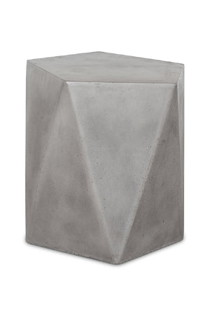   Modern European furniture - Gray Outdoor Concrete Stool - www.oroa.com | Oroa.com