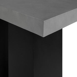   Modern European furniture - Gray Concrete Outdoor Bar Table - www.oroa.com | Oroa.com