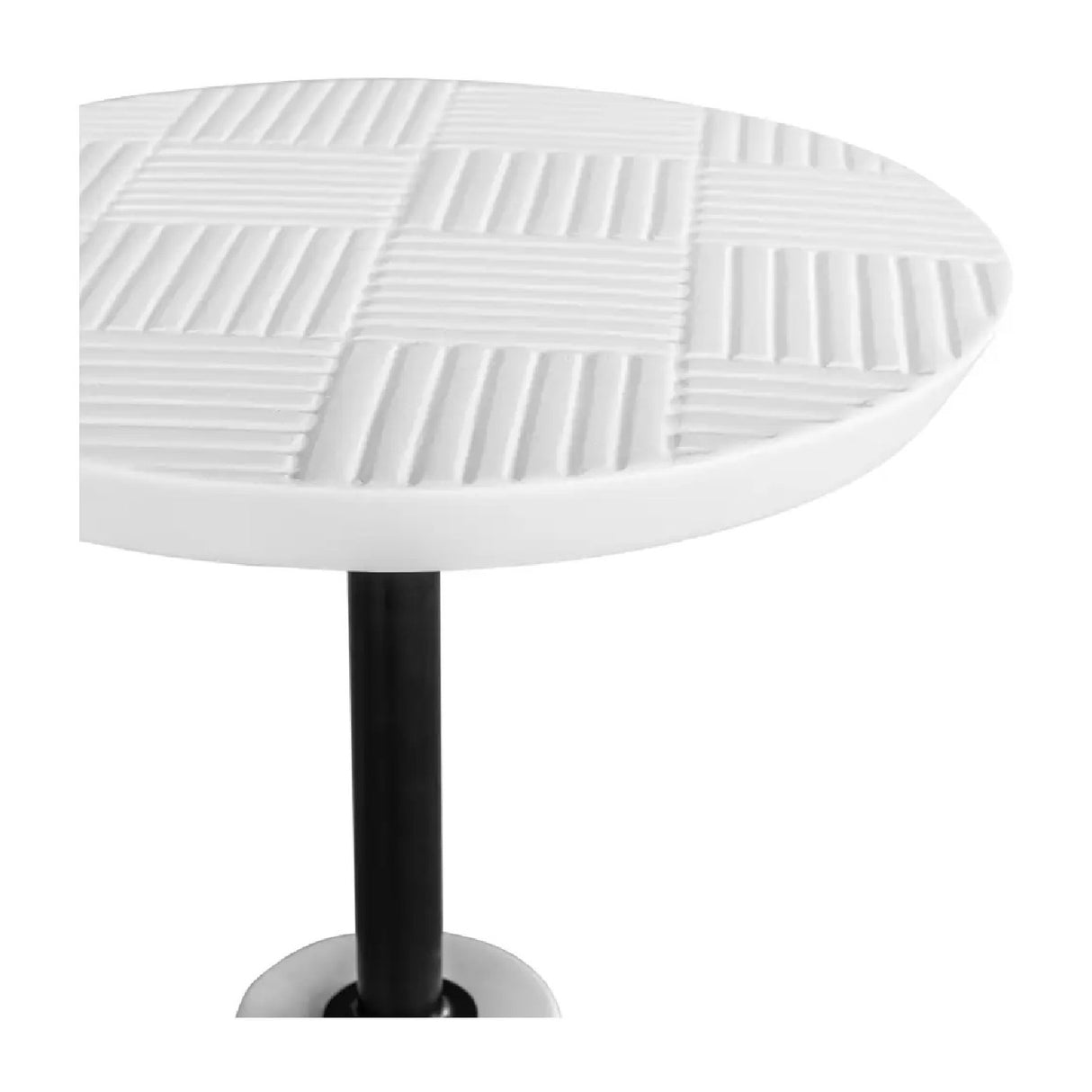 Modern European furniture - Round Textured Indoor/Outdoor Side Table - www.oroa.com