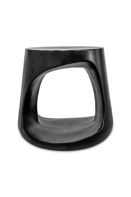 Black Oval Indoor/Outdoor Stool | Novi Living Rothko | Oroa.com
