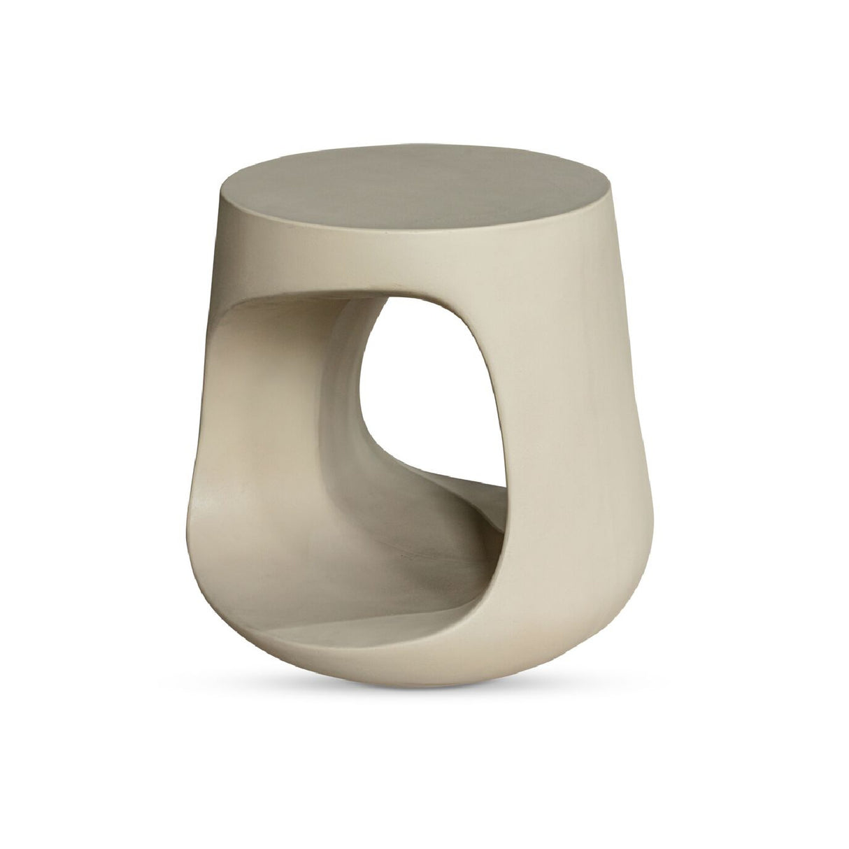 Monolithic Concrete Indoor/Outdoor Stool | Novi Living Rothko | Oroa.com