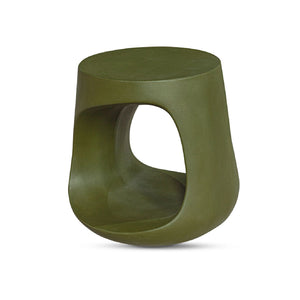 Monolithic Concrete Indoor/Outdoor Stool | Novi Living Rothko | Oroa.com