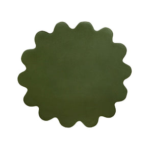 Scalloped Indoor/Outdoor Accent Table | Novi Living Taffy | Oroa.com