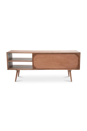 Modern European furniture - Natural Sheesham Media Cabinet - www.oroa.com
