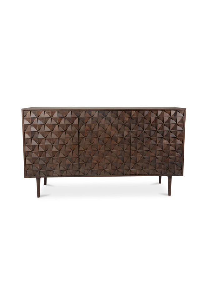 Modern European furniture - 3-Door Wood Sideboard - www.oroa.com
